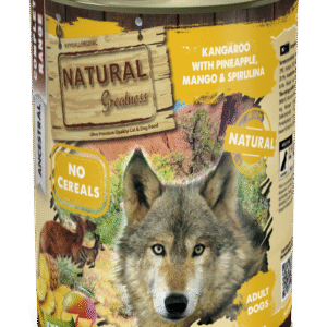 Natural Greatness Canguro con piña, mango y espirulina 400 Gr