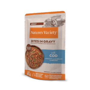 NVW Bites in Gravy con Bacalao