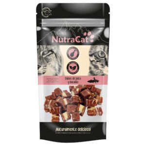 Cubos de pato y bacalao NutraCat 30 g