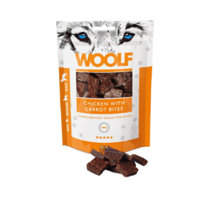 Snack Woolf Bocaditos de Pollo y Zanahoria 100gr