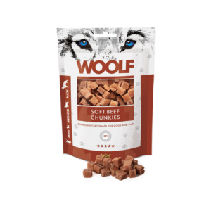 Snack Woolf Dados de Ternera para Perros 100gr